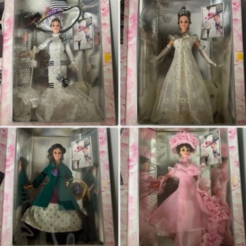 Barbie as Eliza Doolittle My Fair Lady Doll Set With bonus costume PRINTS!
